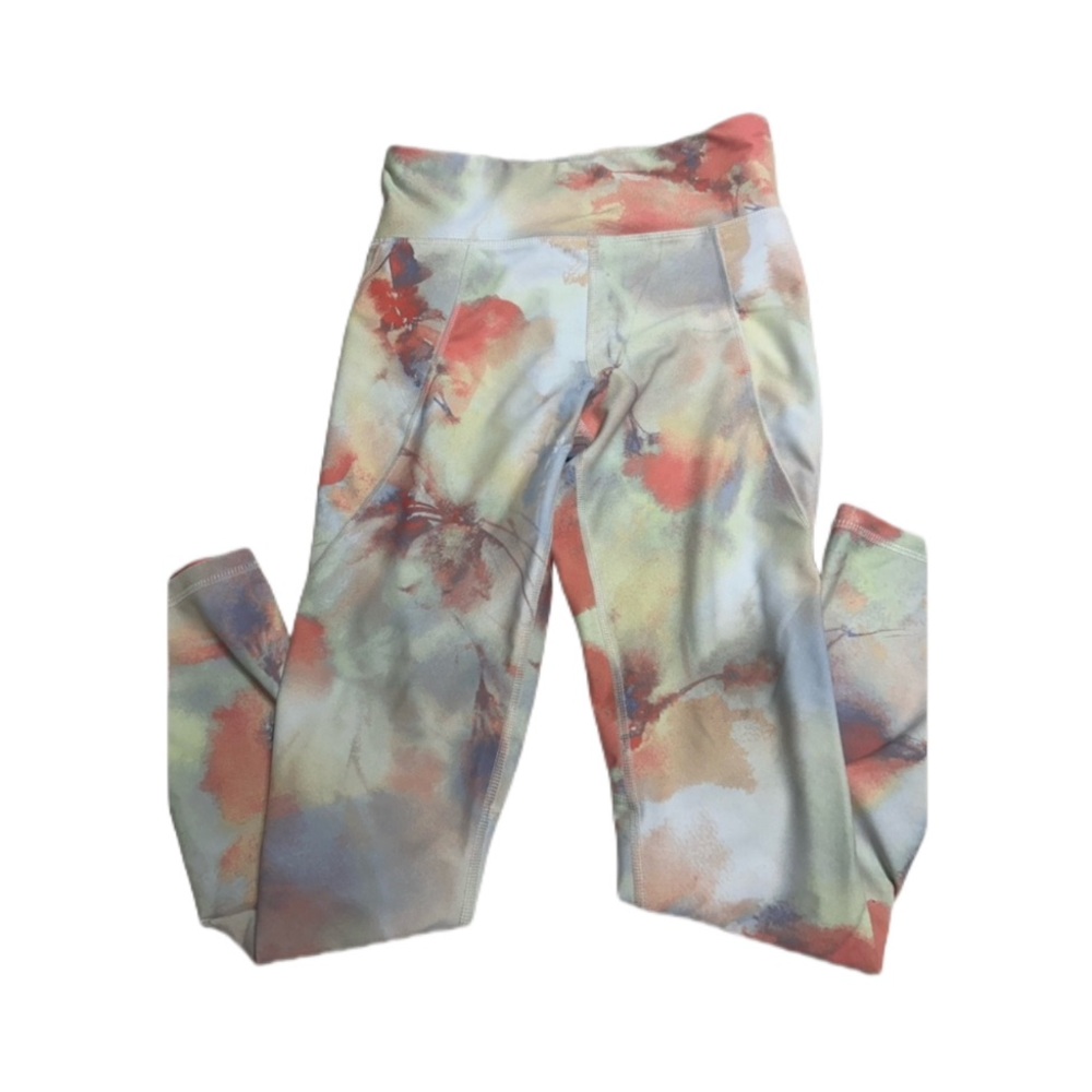 Old Navy Colorful Abstract Athletic Leggings